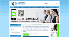 Desktop Screenshot of catinfonet.com